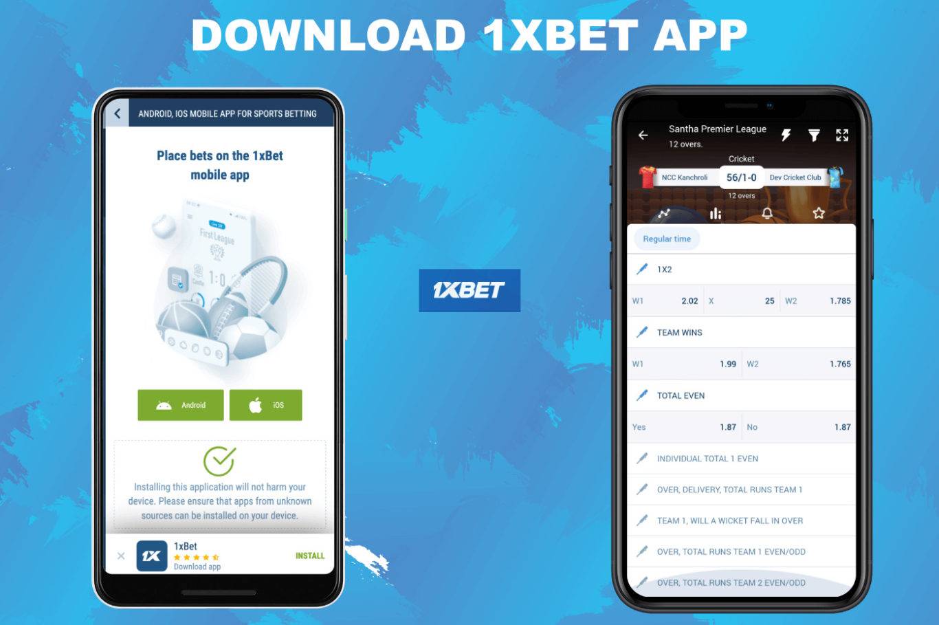 Création et gestion de votre compte 1xBet depuis l'application